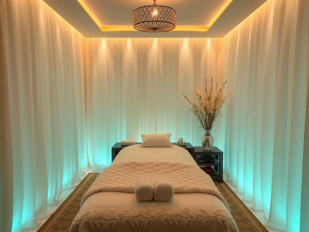 ensual massage room. 1. Feather Touch & Light Stroking фото