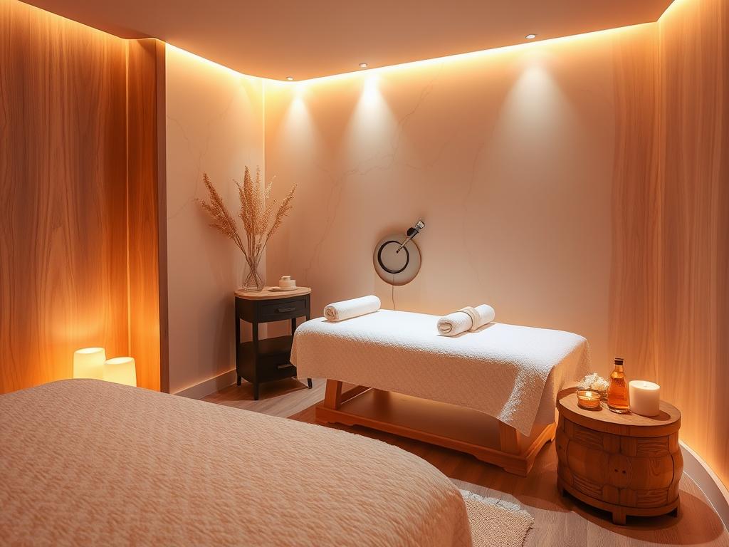 ensual massage room. 3. Warm Oil Gliding фото