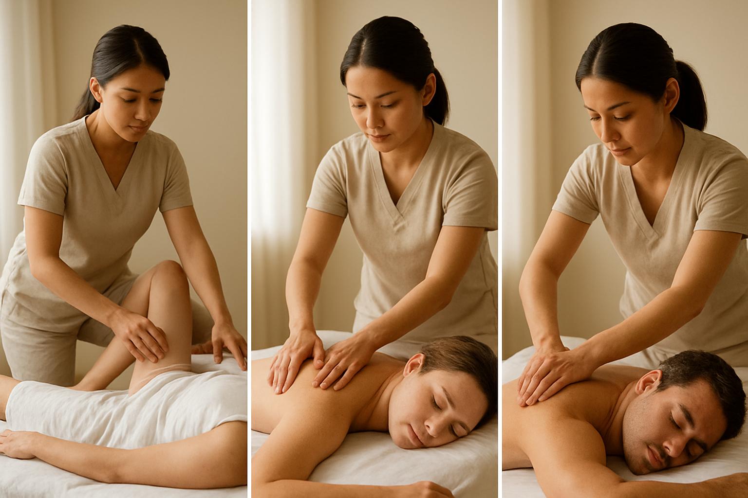 thai massage manhattan. Table: Thai Massage Compared to Swedish and Deep Tissue
